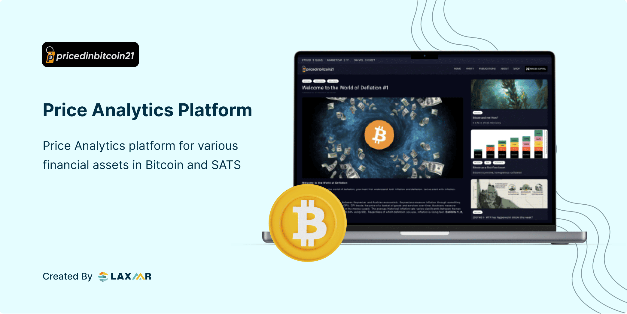 PricedInBitcoin21 | Compare Financial Assets in terms of Bitcoin