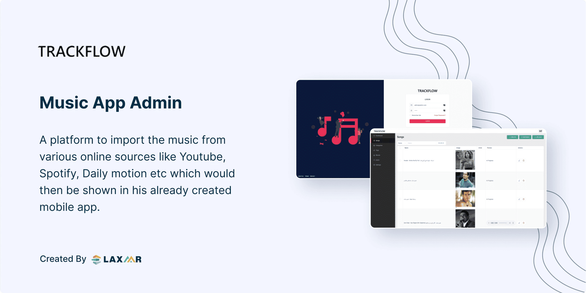 Trackflow | Music App Admin