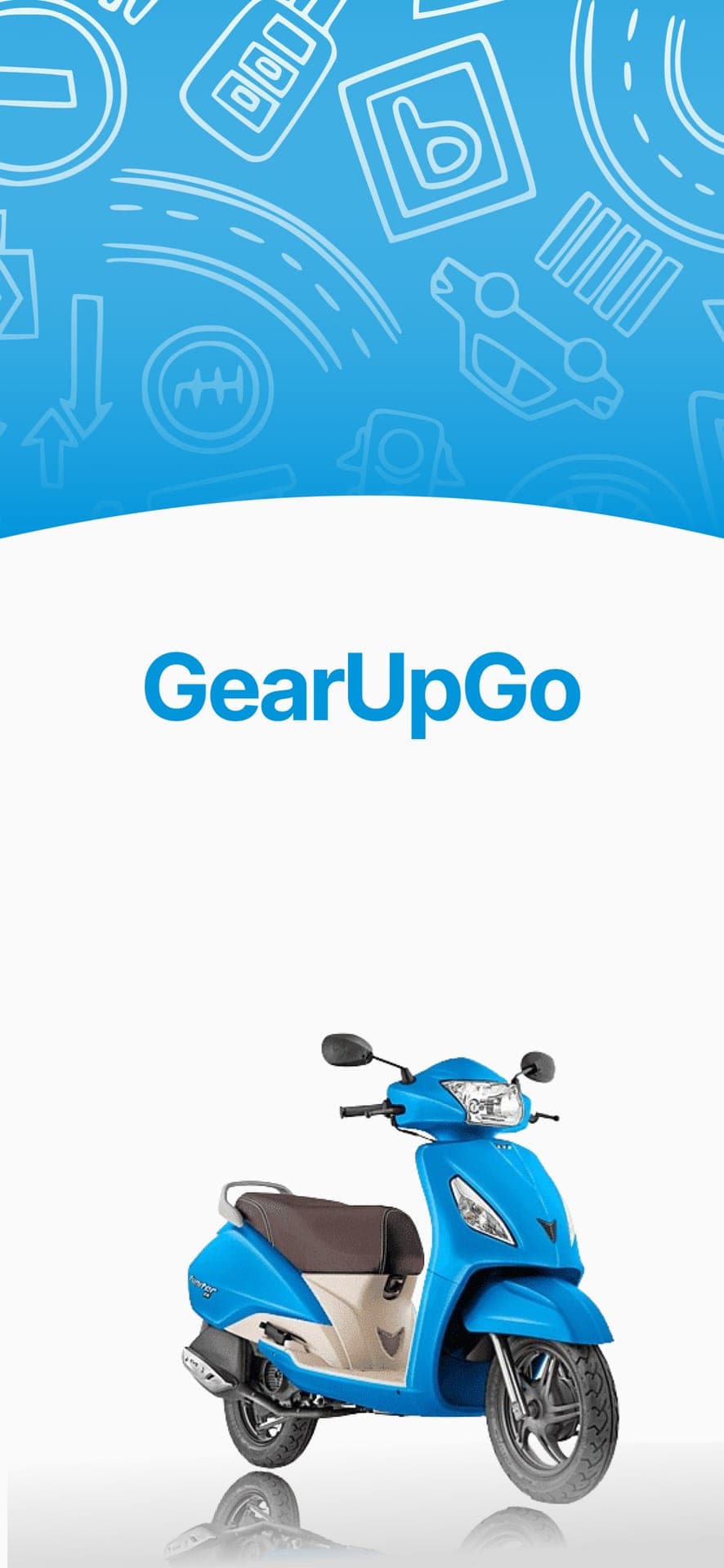 GearUpGo - Bike Rental Application app screen