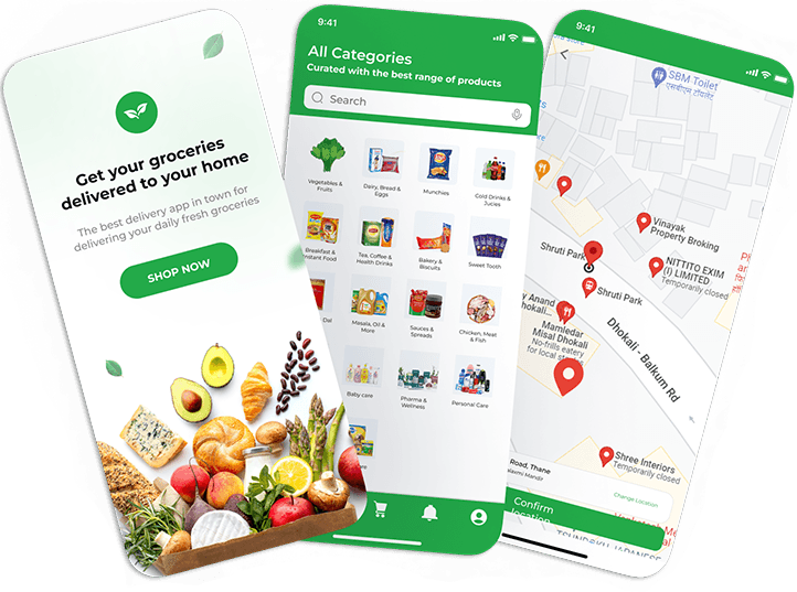 Suitable for all types of online organic and grocery stores