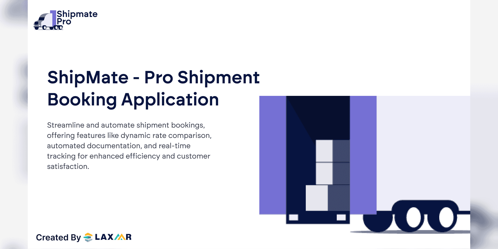 ShipMate Pro - Shipment Booking Application