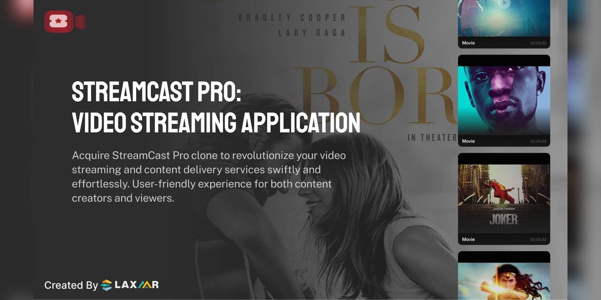 SteamCast Pro - Video Streaming Application